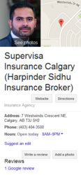 Super Visa Insurance - Harpinder Sidhu Insurance Advisor Calgary